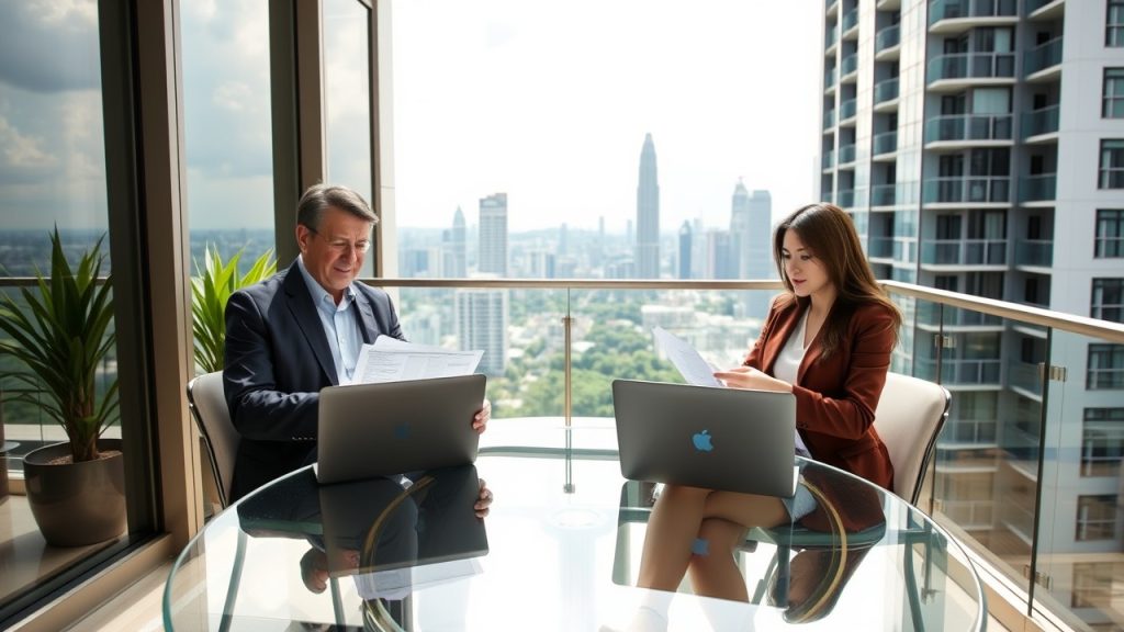 Expats reviewing tax and finance plans under MM2H in Malaysia