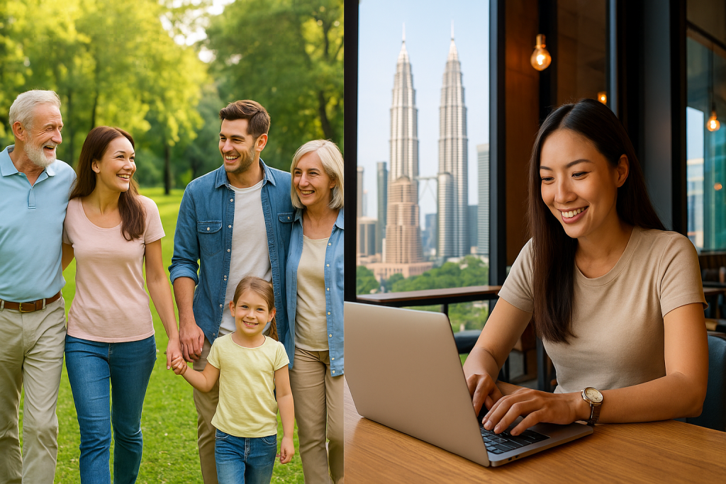 MM2H family applicants vs PViP digital professional in Malaysia