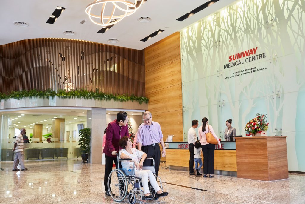 Modern hospital in Malaysia with international doctors, showcasing high-quality healthcare access for MM2H visa participants